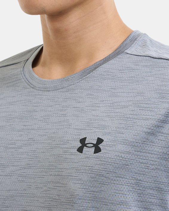 Men's UA Tech™ Vent Short Sleeve in Gray image number 8